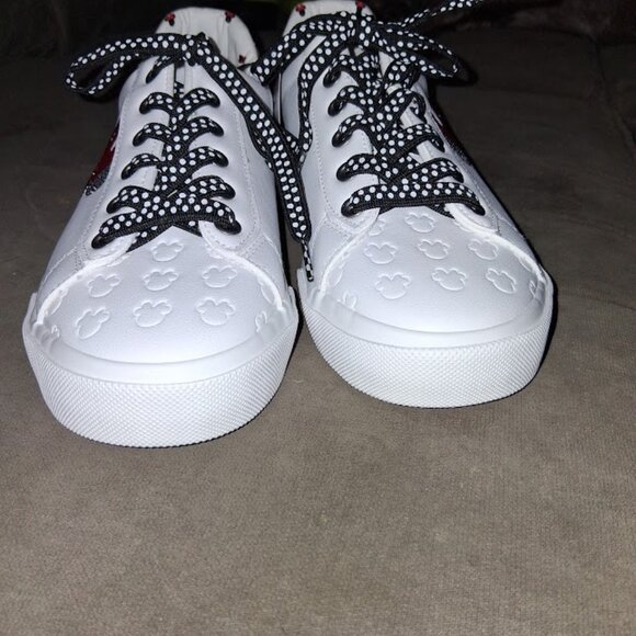 Disney Minnie Mouse Low Top Lace Up Sneakers Women's Size 8.5 NWT - Picture 7 of 11